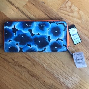 Marc by Marc Jacobs multi color floral wallet